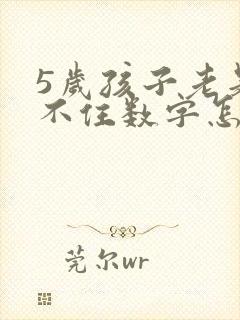 5岁孩子老是记不住数字怎么办