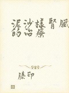 泥沙样肾脏结石的治疗