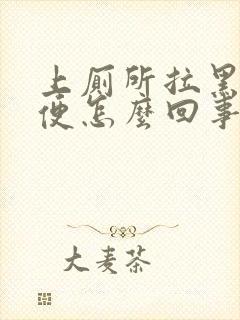 上厕所拉黑色大便怎么回事严重吗