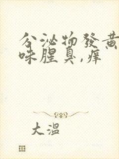 分泌物发黄有异味腥臭,痒