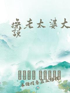 操老太婆大逼小说