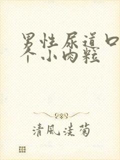 男性尿道口长了个小肉粒