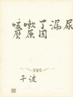 咳嗽了漏尿是什么原因