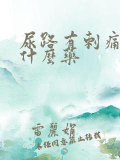 尿路有刺痛感吃什么药