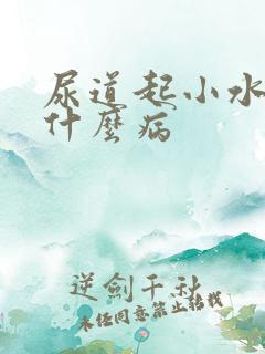 尿道起小水泡是什么病