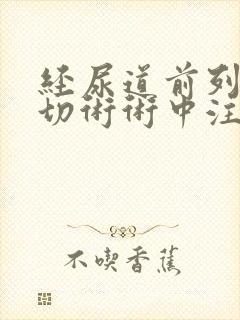 经尿道前列腺电切术术中注意事项