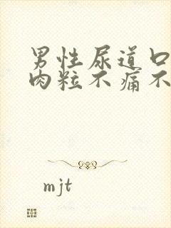 男性尿道口长小肉粒不痛不痒