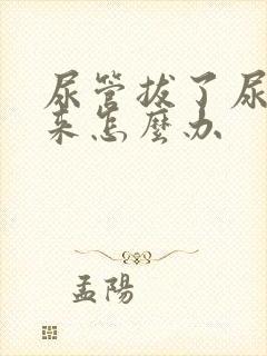 尿管拔了尿不出来怎么办