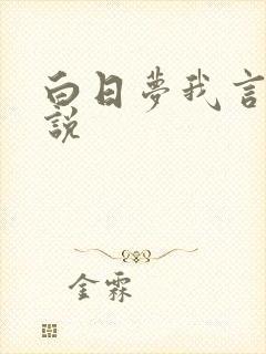 白日梦我言情小说