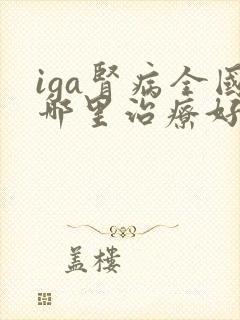 iga肾病全国哪里治疗好