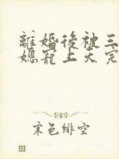 离婚后被三个儿媳宠上天完结了吗