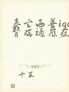 泰它西普iga肾病适应症