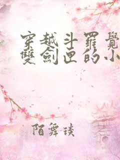 穿越斗罗觉醒无双剑匣的小说