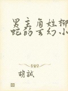 男主角姓柳是个蛇的玄幻小说