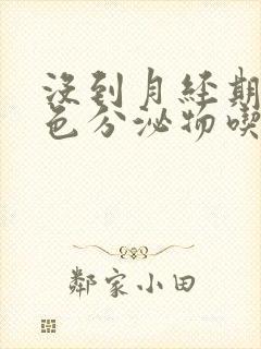 没到月经期有褐色分泌物吃什么药