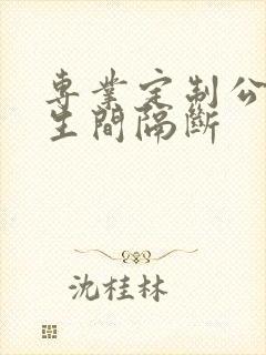 专业定制公共卫生间隔断