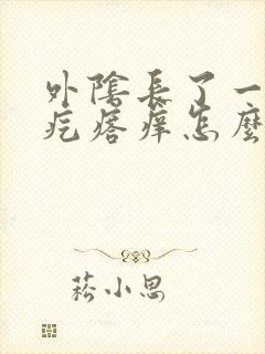 外阴长了一个小疙瘩痒怎么回事