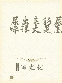 尿出来的尿浑浊味很大是怎么回事