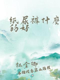 纸尿裤什么牌子的好