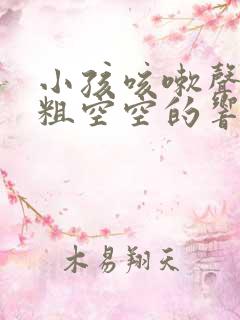 小孩咳嗽声音很粗空空的响是什么情况