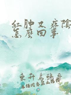 红肿又疼阴道是怎么回事