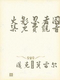 火影忍者国语全集免费观看