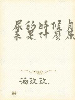 尿的时候月经出来是什么原因