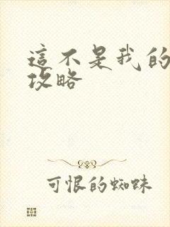 这不是我的邻居攻略