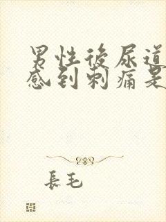 男性后尿道排尿感到刺痛是怎么回事