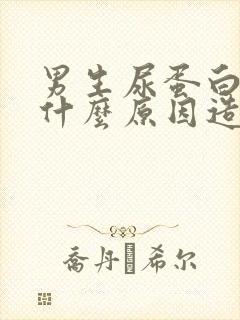 男生尿蛋白高是什么原因造成的