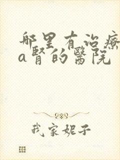 哪里有治疗iga肾的医院