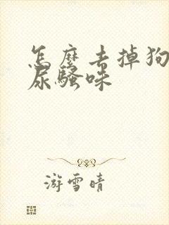 怎么去掉狗狗的尿骚味