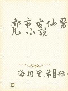 都市古仙医叶不凡 小说