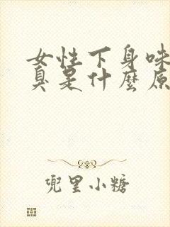 女性下身味道极臭是什么原因