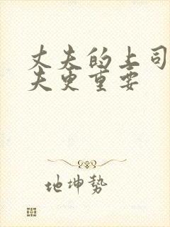 丈夫的上司比丈夫更重要