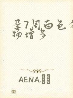 孕7周白色分泌物增多