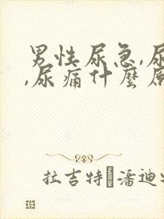 男性尿急,尿频,尿痛什么原因导致的?