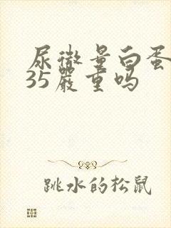 尿微量白蛋白135严重吗