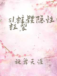 s1椎体隐性脊柱裂