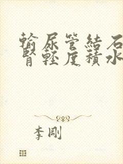 输尿管结石伴有肾轻度积水怎么办