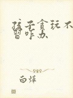 孩子贪玩不爱学习咋办