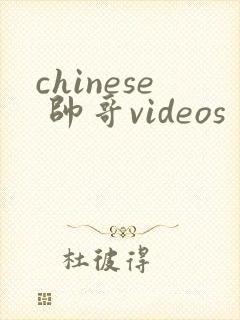 chinese 帅哥videos