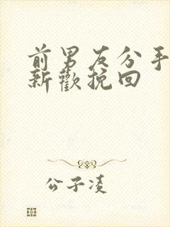 前男友分手后有新欢挽回