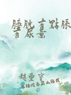 膀胱有点胀一直有尿意