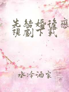 先结婚后恋爱电视剧下载