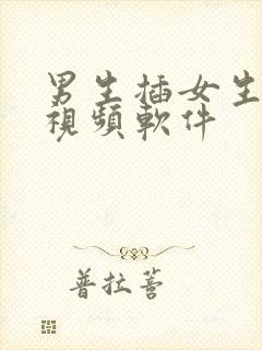 男生插女生阴道视频软件