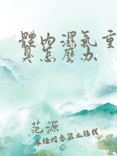 体内湿气重有口臭怎么办