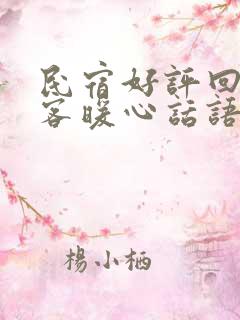 民宿好评回复顾客暖心话语