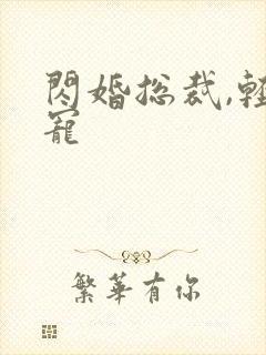 闪婚总裁,轻轻宠