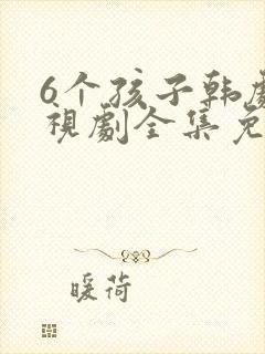 6个孩子韩剧电视剧全集免费观看